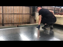 تحقق من حجم لوحة الصلب المغلف